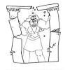 Samson bible app for kids story a hairy tale teaches samson coloring pages and delilah judges free pictures for. 1