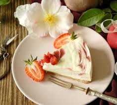Bavarese Allo Yogurt E Fragole Su Crumble Croccante Il Dolce Di Alice