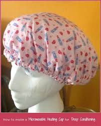 How To Make A Microwavable Heating Cap For Deep Conditioning Princesstafadzwa Deep Conditioning Deep Conditioning Hair Diy Shower Cap