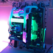The store has a large inventory of computer parts. The Machine Spirit