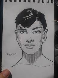 Angular drawing process