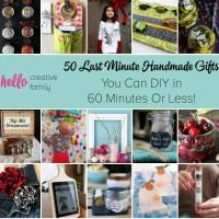 Don't get caught up in something chintzy that will find. 50 Last Minute Handmade Gifts You Can Diy In 60 Minutes Or Less Hello Creative Family