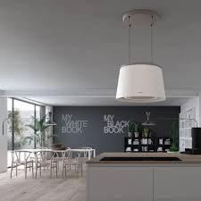 La cappa a isola è una necessità nel caso in cui la zona cottura sia collocata al centro della stanza; Celine Cappa Isola Forma Conica Shop Online Faber