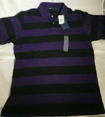 Black And Grey Striped Polo Shirt New Nautica Striped Men S Polo Shirt Black Purple Stripes Size Medium Fashion Clothing Shoes Accessories Men Shirts Mens Polo Shirts Striped Polo Shirt