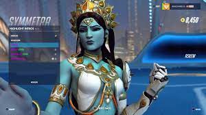 Overwatch: Symmetra Goddess Skin All Emotes, Poses, Intros & Weapons +  First Person (Epic) - YouTube