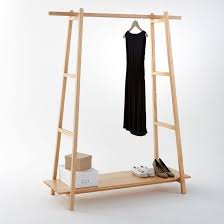 Portant Echelle En Pin Massif Uyen Portant Vetement Bois Penderie Bois Pin Massif