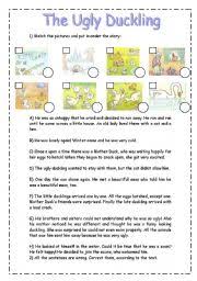 You can read along with me in your book. The Ugly Duckling Esl Worksheet By Teacher Paty