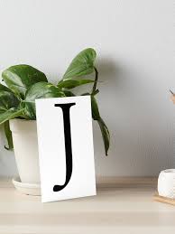 The english alphabet consists of 26 letters: J Alphabet Letter Jack Jay Juliet Jacob John A To Z 10th Letter Of Alphabet Initial Name Letters Tag Nick Name Art Board Print By Tomsredbubble Redbubble