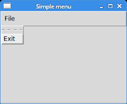 Tkinter package is a very powerful package. Menus Toolbars In Tkinter