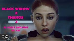 Black Widow x Thanos 2 [X3D] w AI Voices