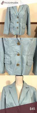 Terry Lewis Classic Luxuries Leather Coat Leather Coat Luxury Jacket Blue Leather Jacket
