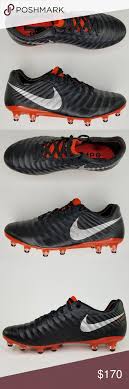Nike Tiempo Legend Vii Elite Ag Pro Cleats 6 5 Nwt Nike Cleats Black Nikes