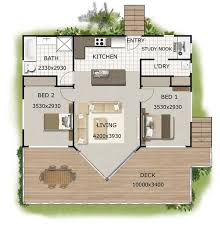 1 And 2 Bedroom House Plans Book Small Houses Granny Flats Etsy House Plans Australia Small House Design Modern House Plans