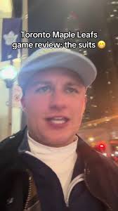 Leafs Pre Game Bus Suits