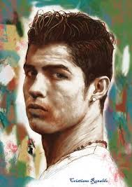 Cristiano ronaldo his full name is 'cristiano ronaldo dos santos aveiro'. Cristiano Ronaldo Stylised Pop Art Drawing Potrait Poster Poster By Kim Wang