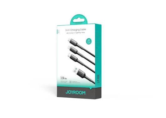 JOYROOM CHARGING CABLE - S-A61 USB TO T/L/M 