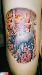 Doodle Bear Tattoo Meme Novocom Top