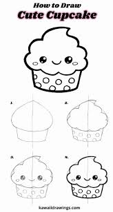 Free Pdf Kawaii Drawing Book Luxury Pin By Dre M Chaser On Cute Drawings In 2019 In 2020 Cute Cupcake Drawing Drawing Tutorial Drawing Tutorial Easy