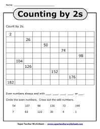 even and odd numbers worksheets