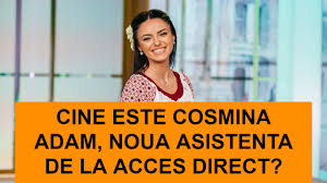 To many years with health, may the lord give you. Cine Este Cosmina Adam De La Acces Direct Avem Biografia Ei