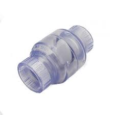 Us $ 2.5 / piece min. Buy 1 1 2 Pvc Clear Swing Check Valve Threaded S1520c 15f
