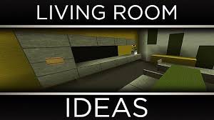 A modern living room with an elegant design and versatile lighting. Modern Living Room Ideas Minecraft Map