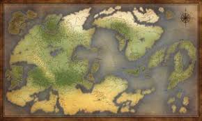 Commission Eleysia World Map By Jocarra Dpbr Road Blank Fantasy World