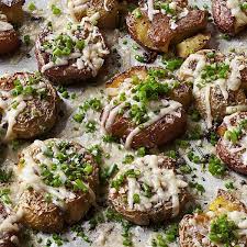Winter minestrone & garlic bruschetta. Barefoot Contessa Parmesan Chive Smashed Potatoes Recipes