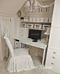 Our Office Under The Stairs Shabby Chic Room Shabby Chic Office Decor Shabby Chic Office
