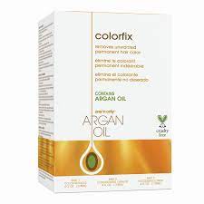 What really occurs with fixed dye is that you may be free from some of the molecules of usual color prior any artificial when normal colors are removed, the artificial color is pressed to hold the place. One N Only Colorfix Hair Color Remover By Argan Oil Hair Color Removers Correctors Sally Beauty