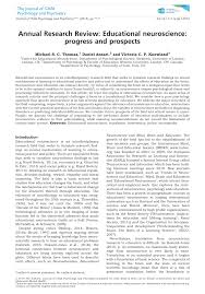 A research paper critique considers both negative and sample summary & critique papers these examples are reproduced from writing in biology. Pdf Annual Research Review Educational Neuroscience Progress And Prospects Education Neuroscience
