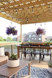 deck shade solution deck shade deck with pergola outdoor deck decorating