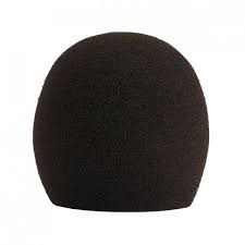 Protects mic from moisture and dirt. Shure A58ws Foam Windscreen For Ball Type Microphone Black At Gear4music
