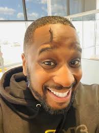 Drool strings blowing in the wind