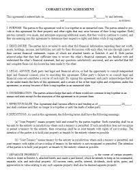 The sample documents below are provided for informational purposes only. What To Include In A Cohabitation Agreement