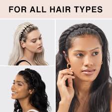 Amazon.com : Kitsch Zig Zag Headbands, Recycled Plastic Wavy Hair Band with  Teeth, Headband for Women and Men, Classic 90s Hair Accessories, 2pcs ...