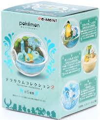 Pokemon Terrarium Collection 2 Miniature Blind Box By Re Ment Pokemon Terrarium Pokemon Terrarium