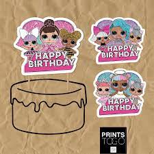Choose from our huge range of quality banners, bunting, cutouts, hanging decorations and more. Lol Surprise Birthday Cake Topper Novocom Top