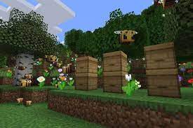 Bee Sanctuary Minecraft Bee Minecraft Designs Minecraft