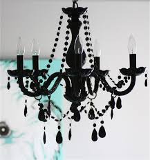 The Yellow Cape Cod Hannah S Bedroom Makeover Bedroom Makeover Chandelier Bedroom Black Chandelier