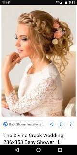 Baby Shower Hair Hair Styles Wedding Hairstyles Greek Hair