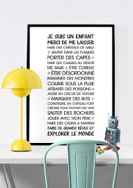 Affiche Vie D Enfant Texte A Telecharger Affiches Illustrations Posters Par Rgb Poster Children Kids Room Kids Bedroom Inspiration Diy Deco