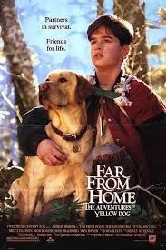 Far From Home The Adventures Of Yellow Dog Dog Movies Dog Poster Kids Movies