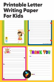 28 list list price $33.29 $ 33. 5 Best Free Printable Letter Writing Paper For Kids Printablee Com