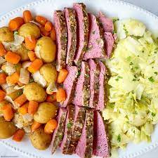 Add quartered red potatoes, carrots, and cabbage wedges in instant pot. Video Slow Cooker Instant Pot Corned Beef And Cabbage Fit Slow Cooker Queen