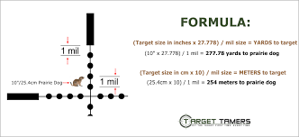 Mil Dot Explained Understanding Using Milliradians For