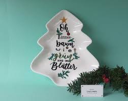 Weihnachtsteller Dekoschale Weihnachten Als Wanddeko Oder Als Servierplatte Geeignet Handbemalt In Handlettering Geschenkidee Handmade Art Creative Handmade