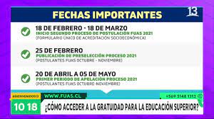 La gratuidad cubre carreras presenciales que se impartan en horario diurno o vespertino a todos quienes cumplan los requisitos. Subsecretario Explico El Nuevo Proceso Para Postular A Gratuidad