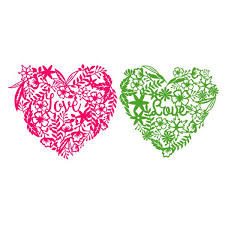 Download Floral Heart Love Cuttable Design