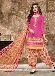 Pure 100% cotton unstitched punjabi suit materials. Buy Cotton Embroidered Work Punjabi Suit Online Malaysia